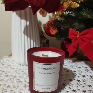 Red Jar Gold Foil Scented Candle (180g)